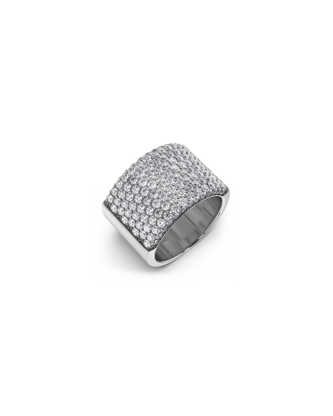 Prisma Ring L Jewellery Silver