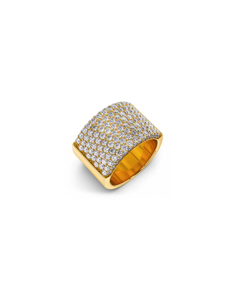 Prisma Ring L Gold rings Gold
