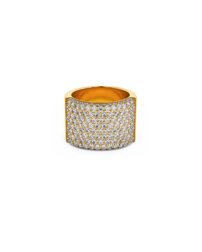 Prisma Ring L Gold rings Gold