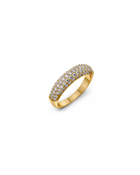 Prisma Ring S Gold rings Guld