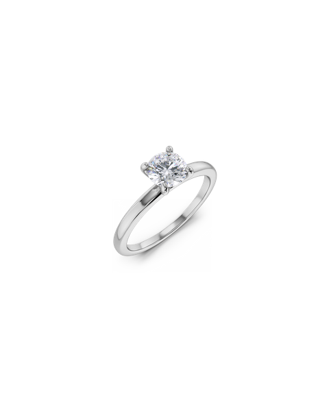 Solitaire Ring Jewellery Silver