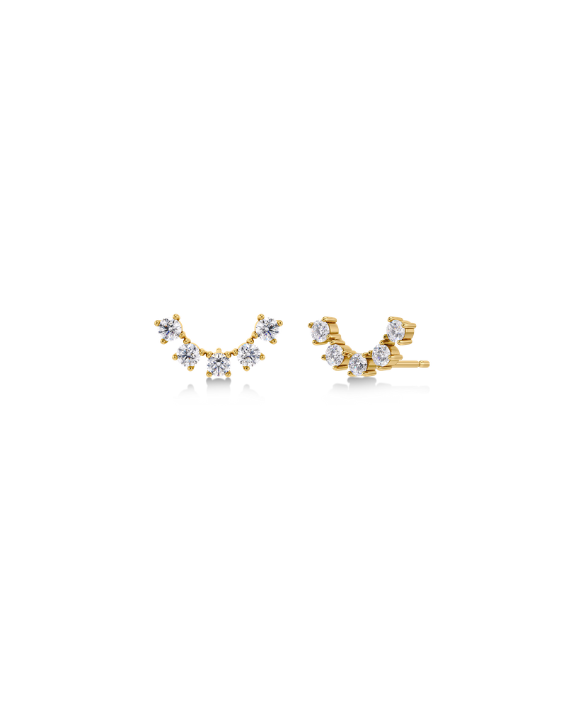 Stardust Studs Studs Gold