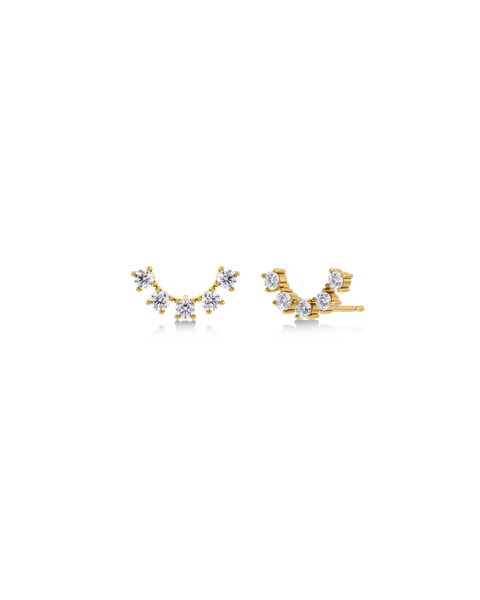Stardust Studs Gold earrings Guld