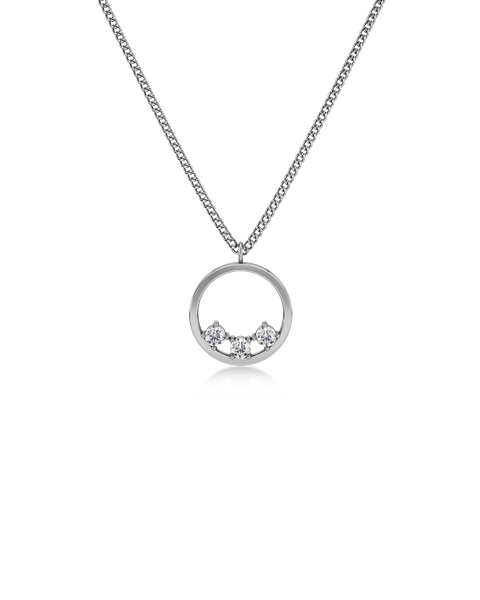 Stardust Necklace Jewellery Silver
