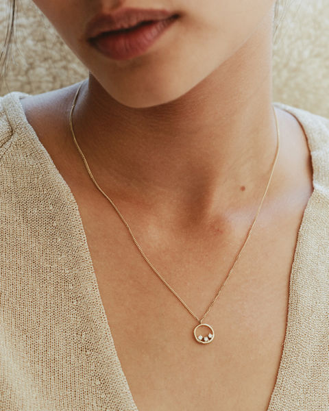 Stardust Necklace Gold necklaces Guld