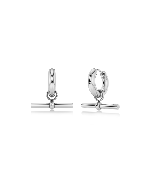 Valeria Hoops Jewellery Silver