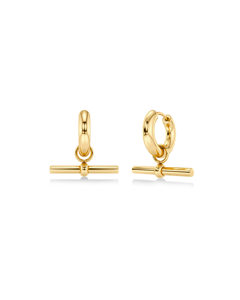 Valeria Hoops Gold earrings Guld