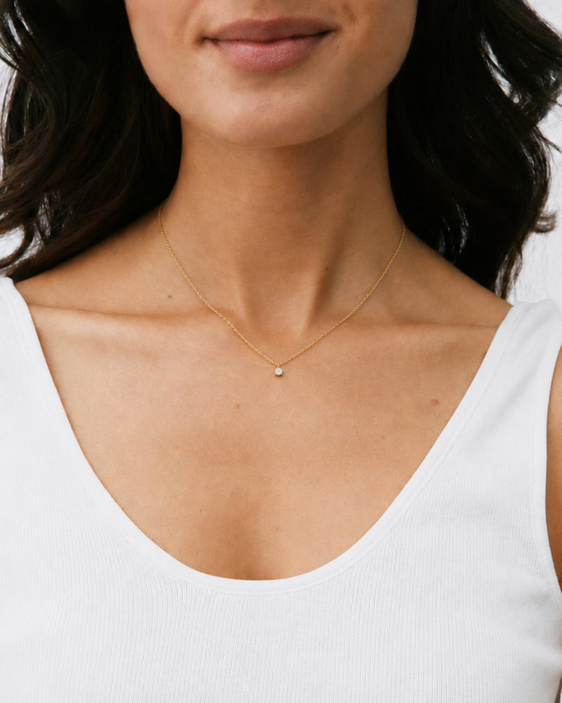 Leonore Petite Necklace Gold necklaces Gold