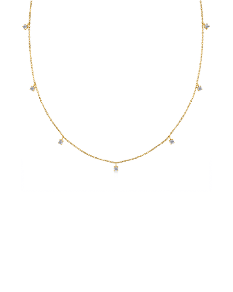 Leonore Petite Necklace Multi For teenager Guld