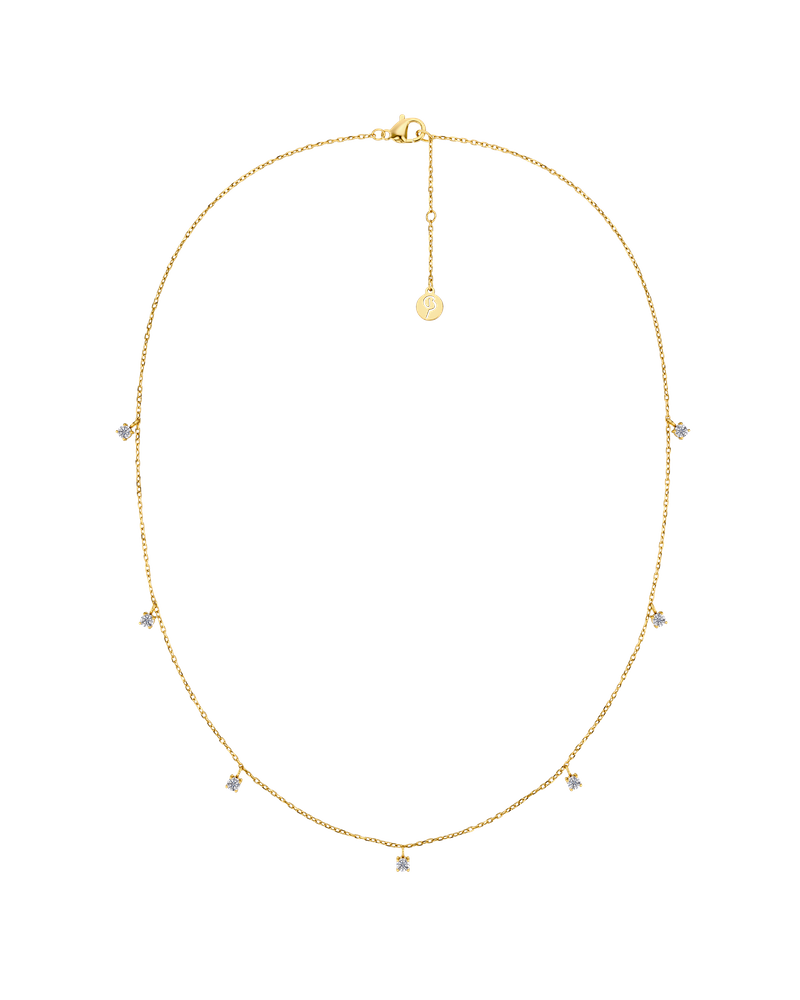 Leonore Petite Necklace Multi Gold necklaces Gold