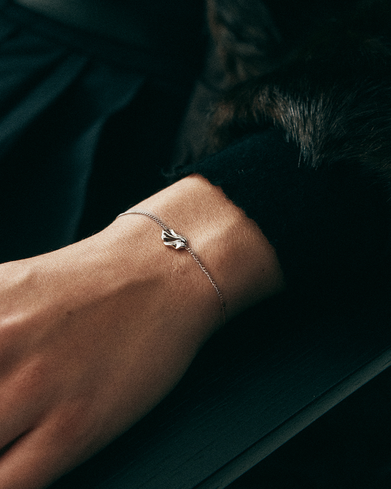 Melted Bracelet S Silver bracelets Silver