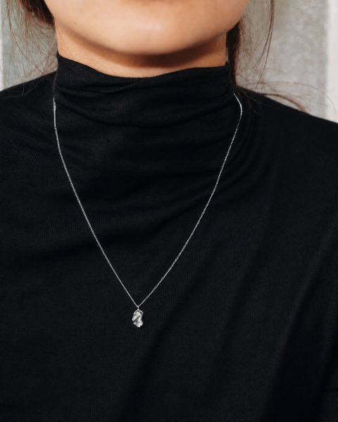 Melted Necklace Jewellery Silver