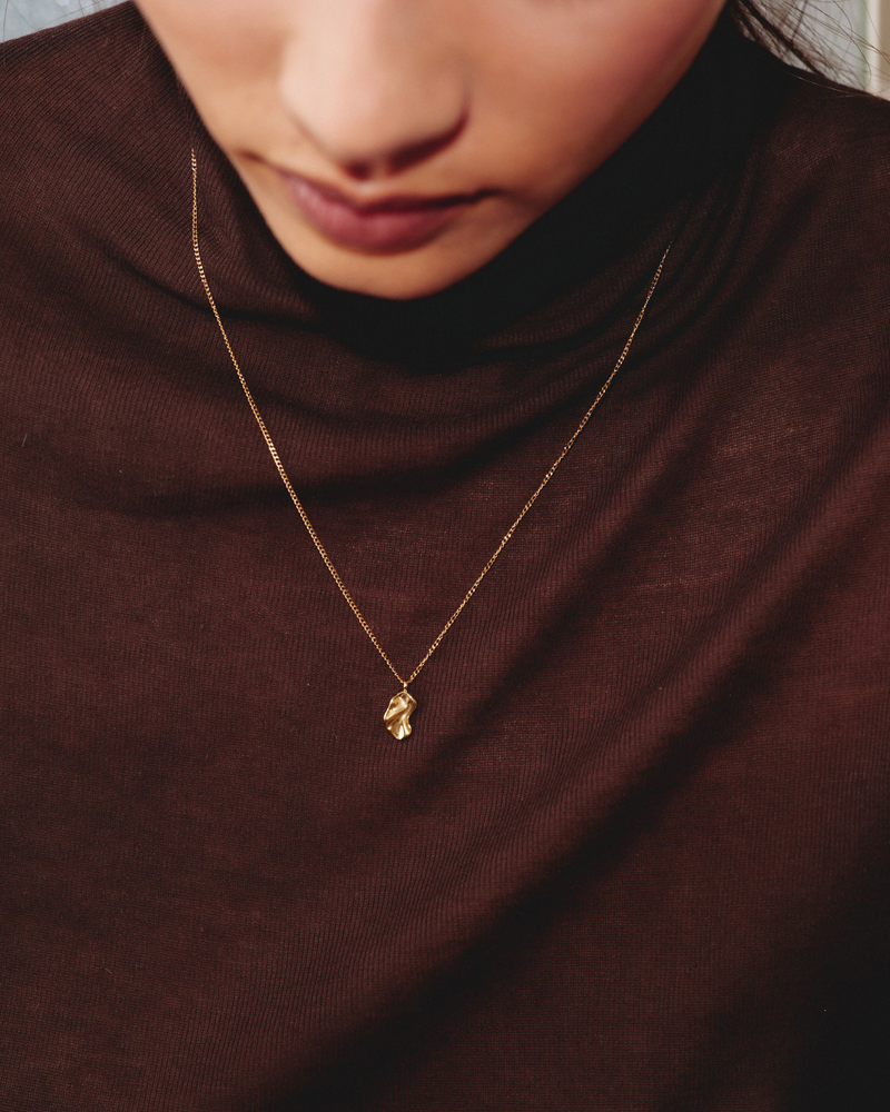 Melted Necklace Gold necklaces Gold