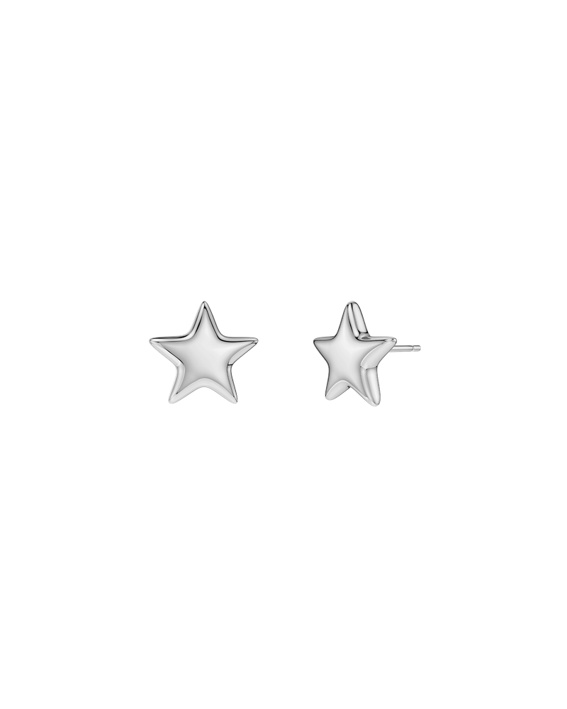 Astra Studs Earrings Silver