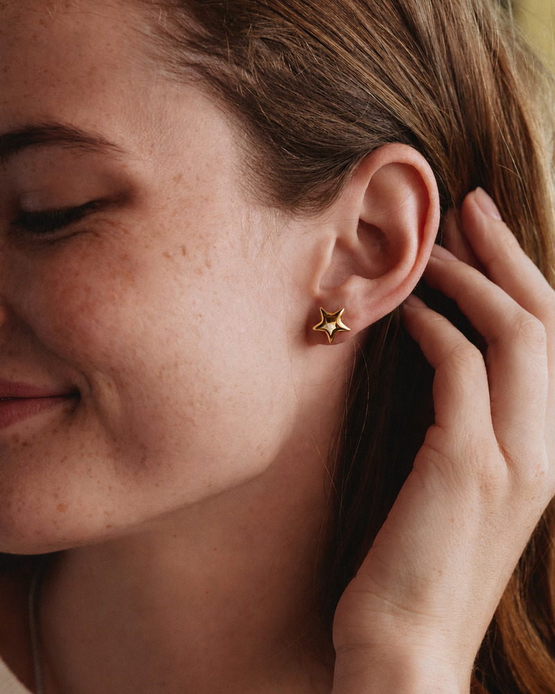Astra Studs Studs Gold