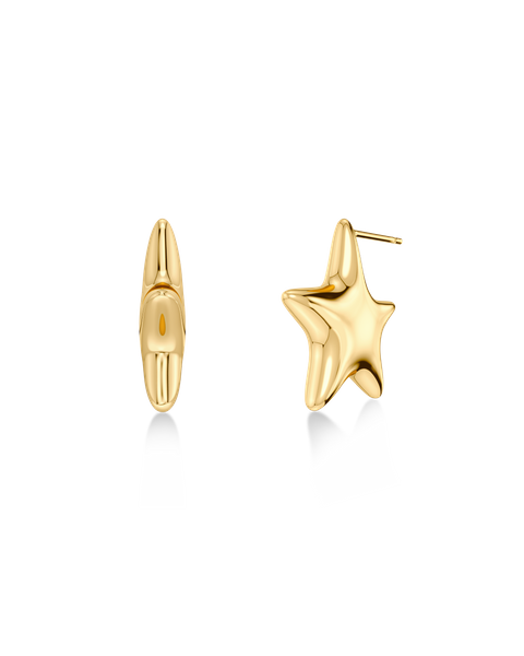 Astra Earrings For teenager Guld