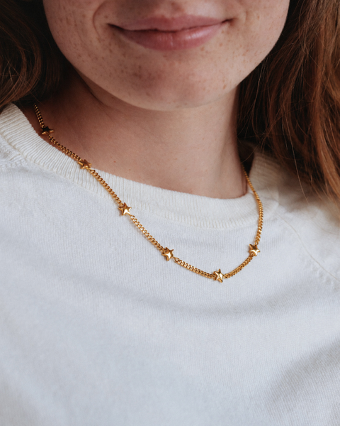 Astra Necklace Multi For teenager Guld