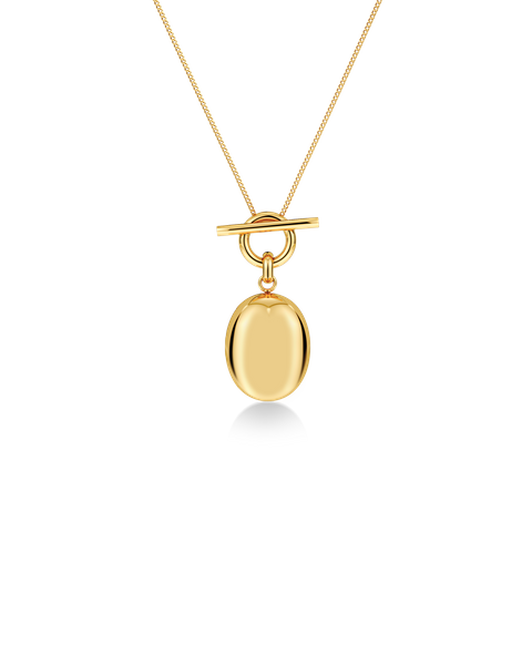Behold Locket Necklace Charms Guld