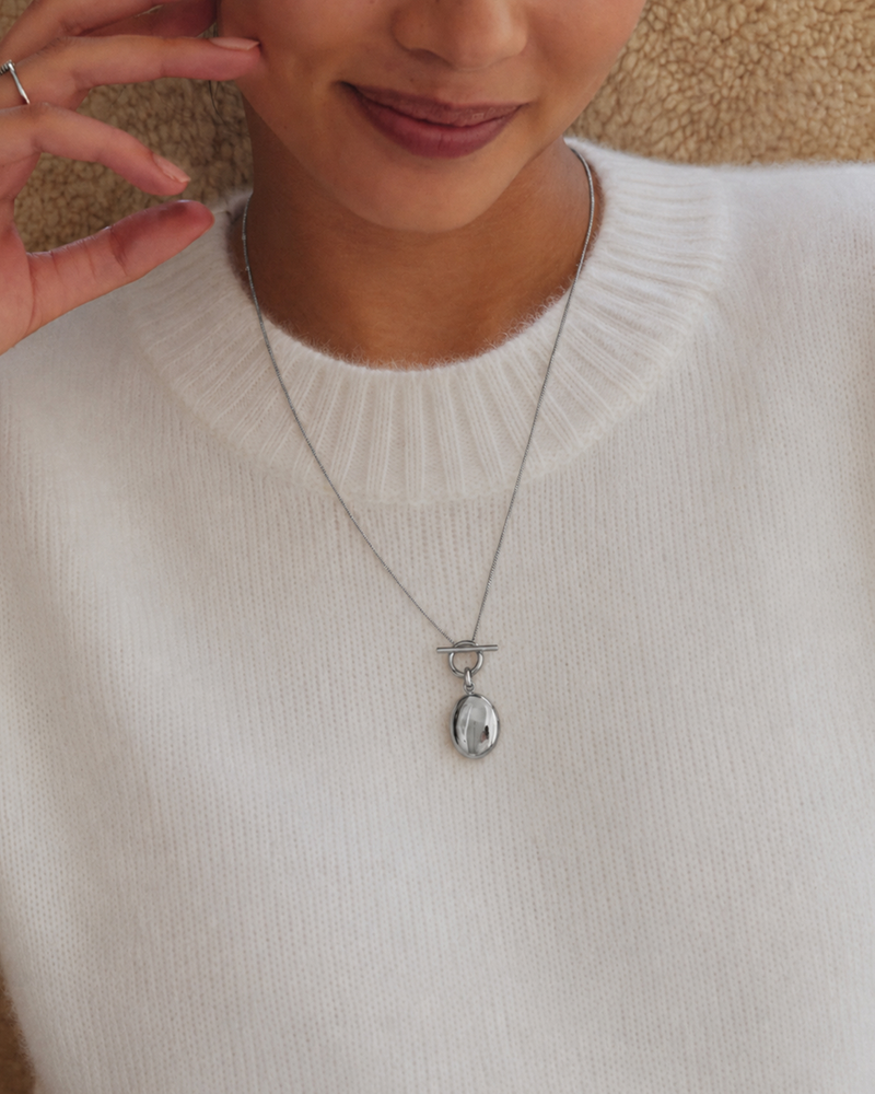 Behold Locket Necklace Silver necklaces Silver