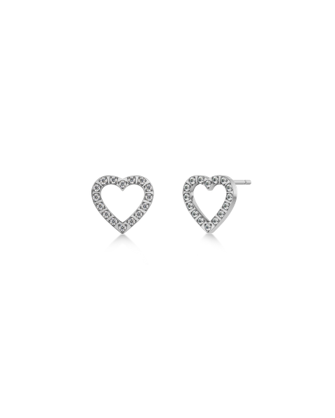 Devote Studs For teenager Silver