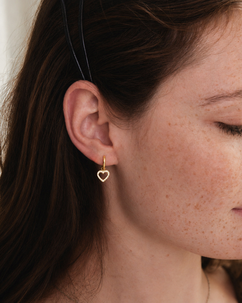 Devote Hoops For teenager Guld