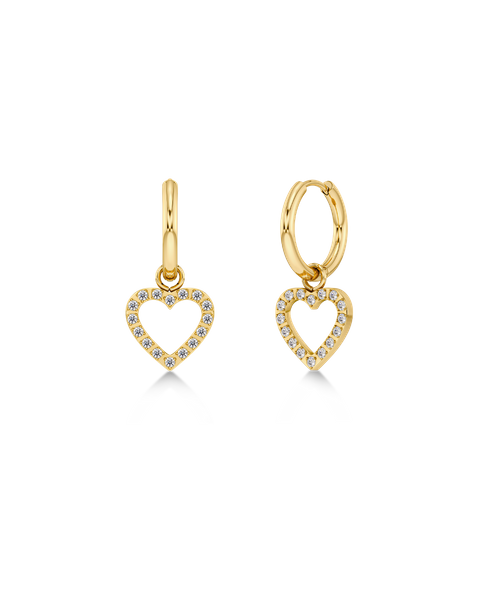Devote Hoops For teenager Guld
