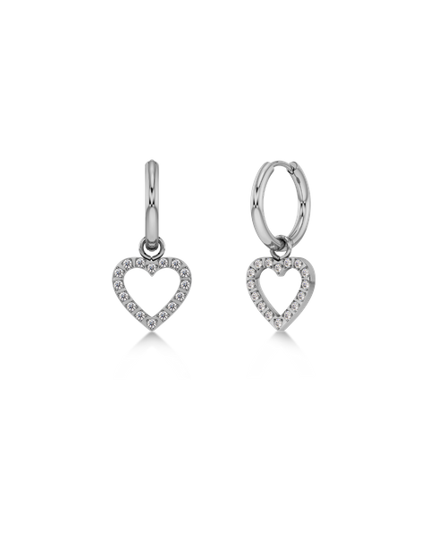 Devote Hoops For teenager Silver