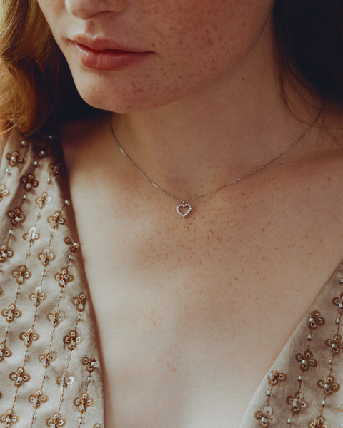 Devote Necklace For teenager Silver