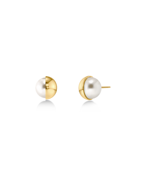 Eclipse Studs Gold earrings Guld