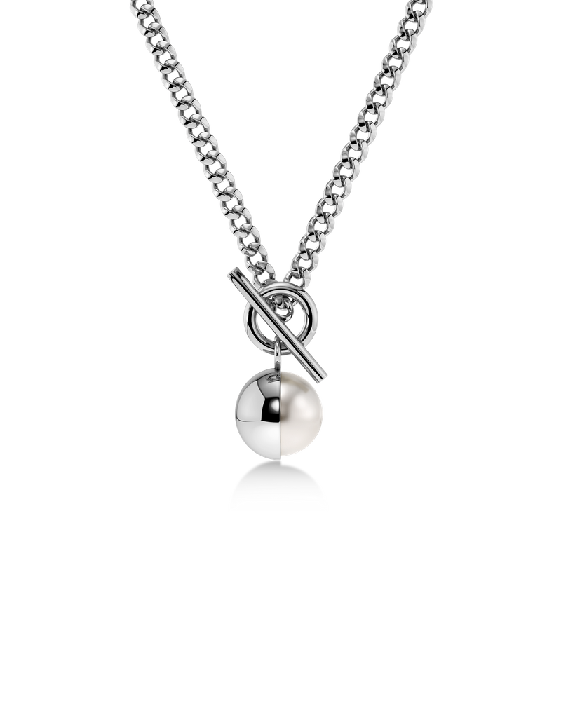 Eclipse Necklace L Silver necklaces Silver