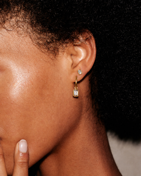 Gem Studs Gifts Guld