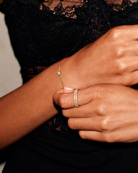 Gem Bracelet Gifts Guld