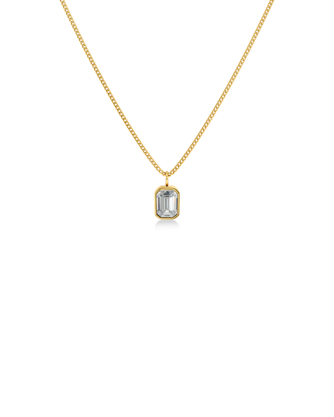 Gem Necklace S Gifts Guld