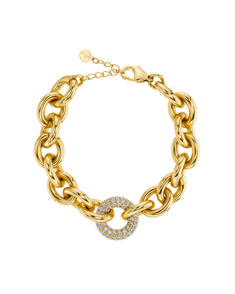 Prisma Bracelet L Gold bracelets Gold