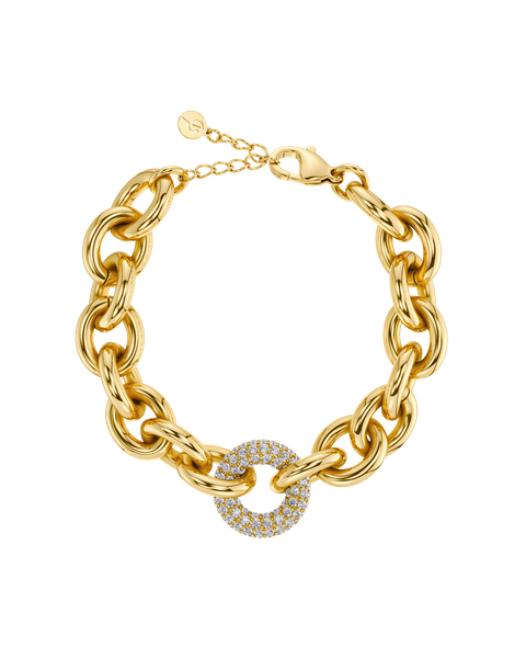 Prisma Bracelet L Gold bracelets Guld