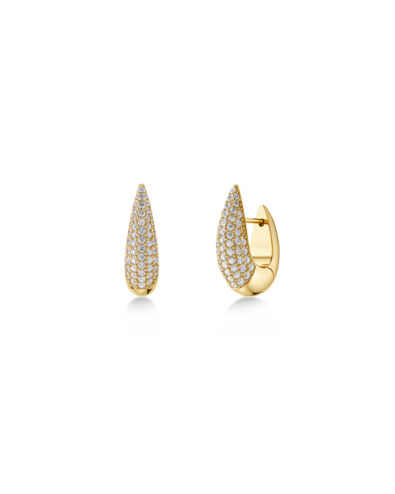 Crest Sparkle Hoops S Hoops Gold