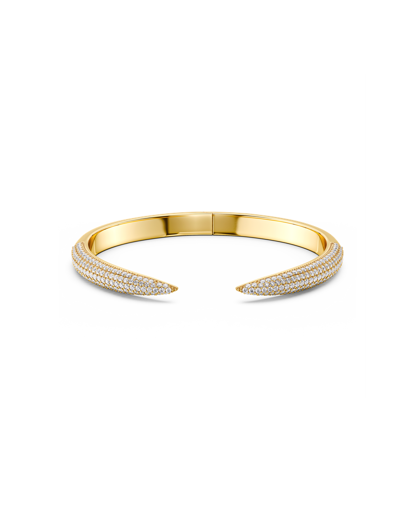 Crest Sparkle Bangle Bangles Gold