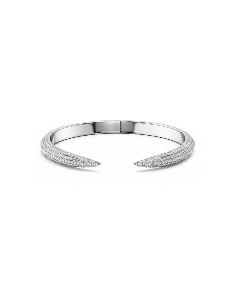 Crest Sparkle Bangle Bangles Silver