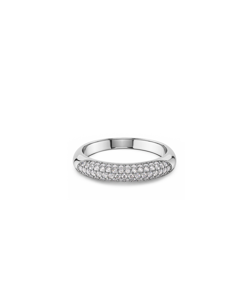 Luxe Sparkle Ring Silver rings Silver