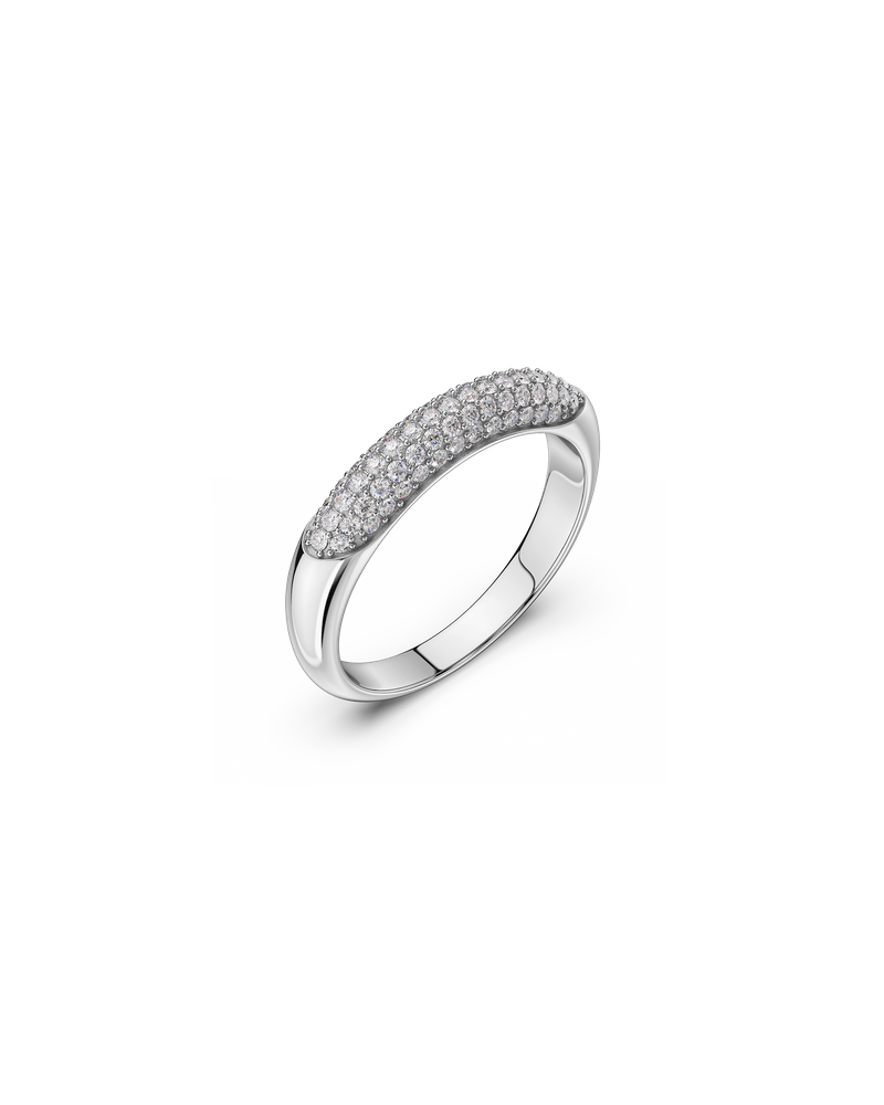 Luxe Sparkle Ring Silver rings Silver