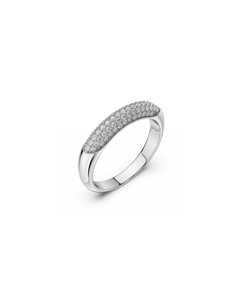 Luxe Sparkle Ring Jewellery Silver