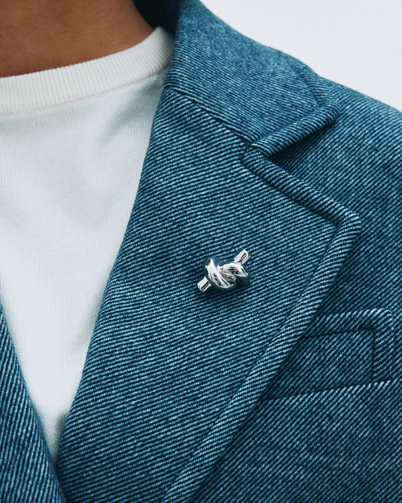True Knot Brooch Brooches Silver