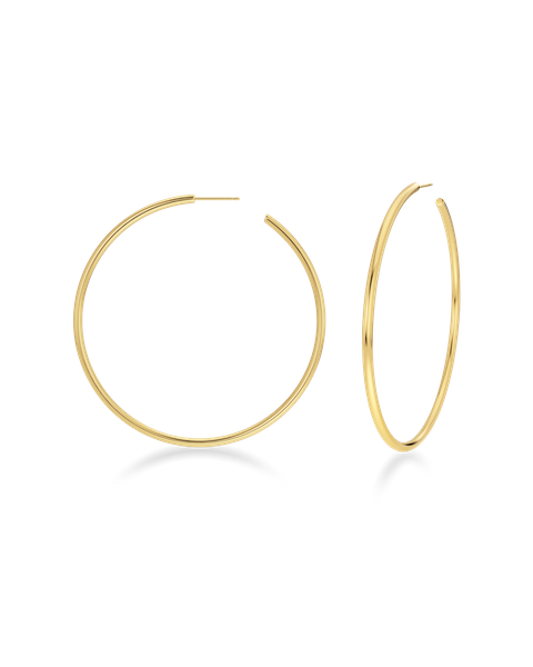 Hoops Earrings Large Classics Kulta