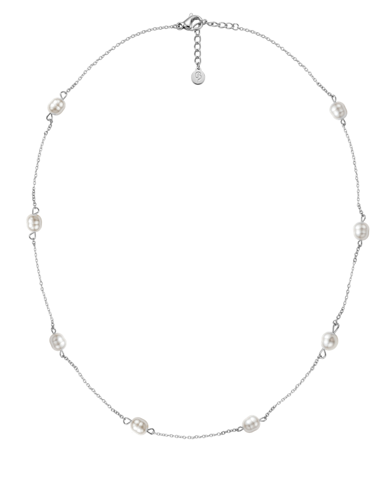 Perla Necklace Multi Hopeiset kaulakorut Hopea