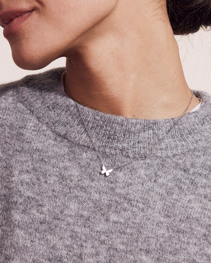 Papillon Necklace Silver necklaces Silver