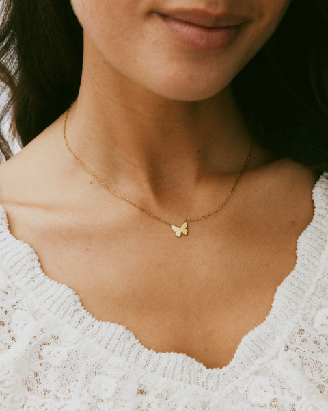 Papillon Necklace Classics Guld