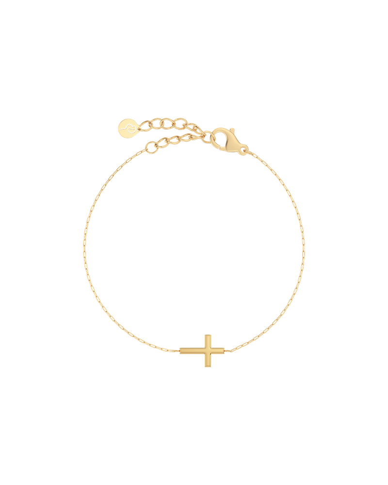Spirit Cross Bracelet Guldarmbånd Guld