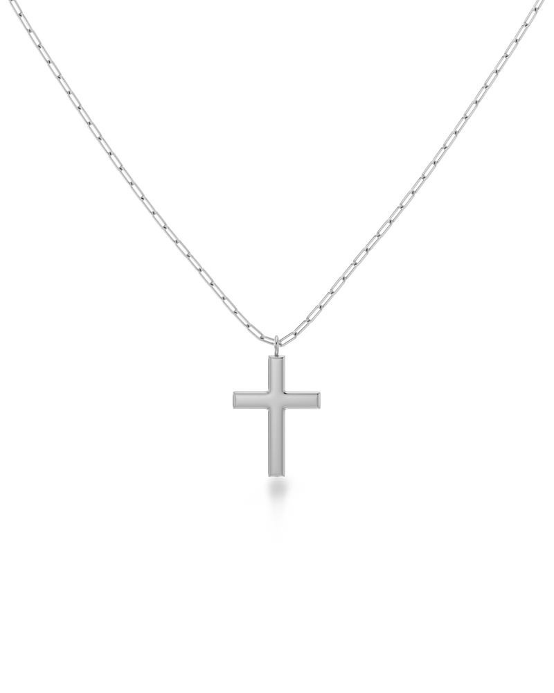 Spirit Cross Necklace Halskæder i sølv Sølv