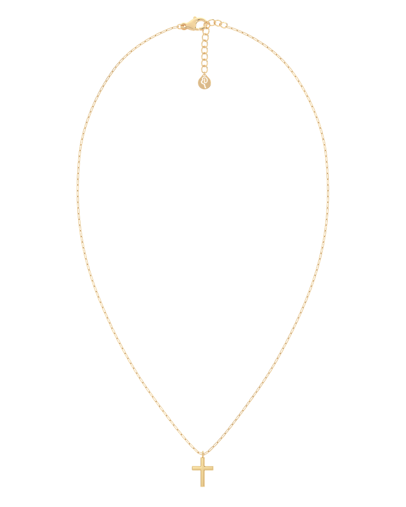 Spirit Cross Necklace Guldhalsband Guld
