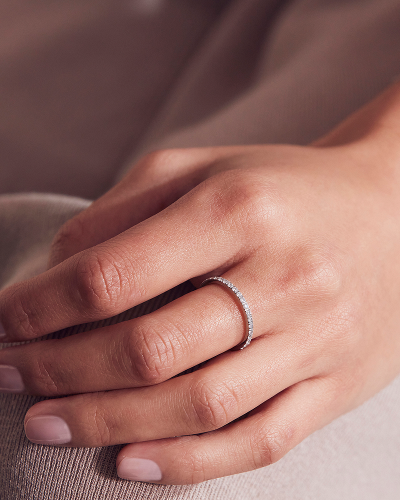 Glow Ring Mini Ringe i sølv Sølv